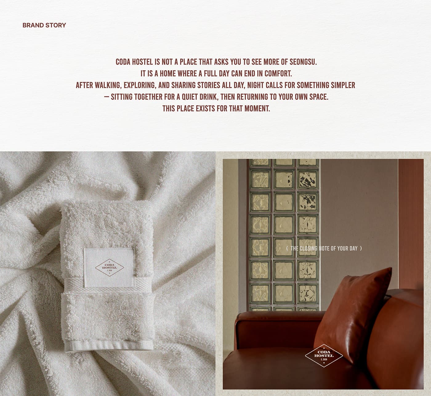 CODA HOSTEL — 1