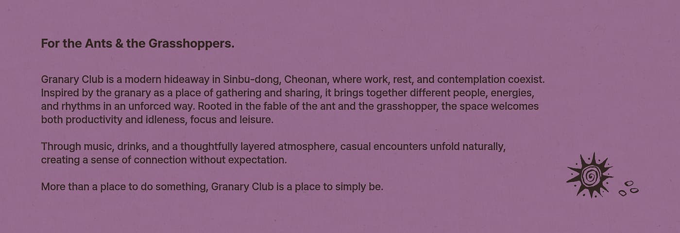 GRANARY CLUB — 1