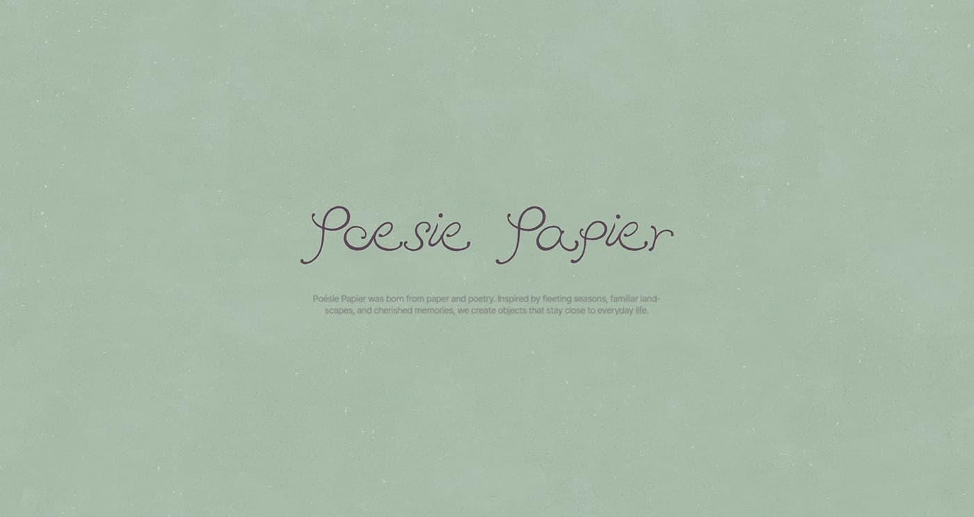 Poésie Papier
